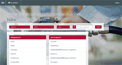 Desktop Screenshot of on-tanken.de
